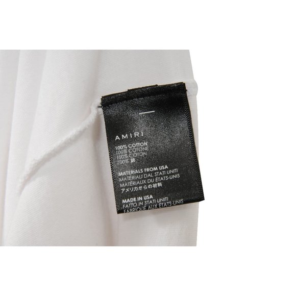 Amiri Mens Too Much Too Soon Crewneck T Shirt - Picture 9 of 10